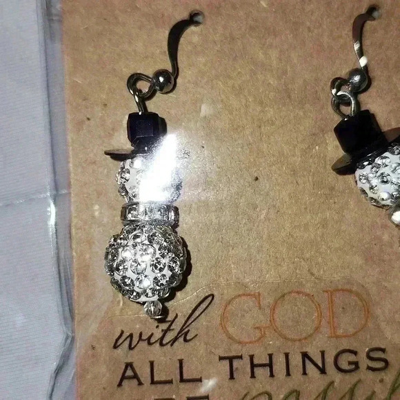 Handcrafted Christmas Earrings Nickle Free!!! - Picture 3 of 4